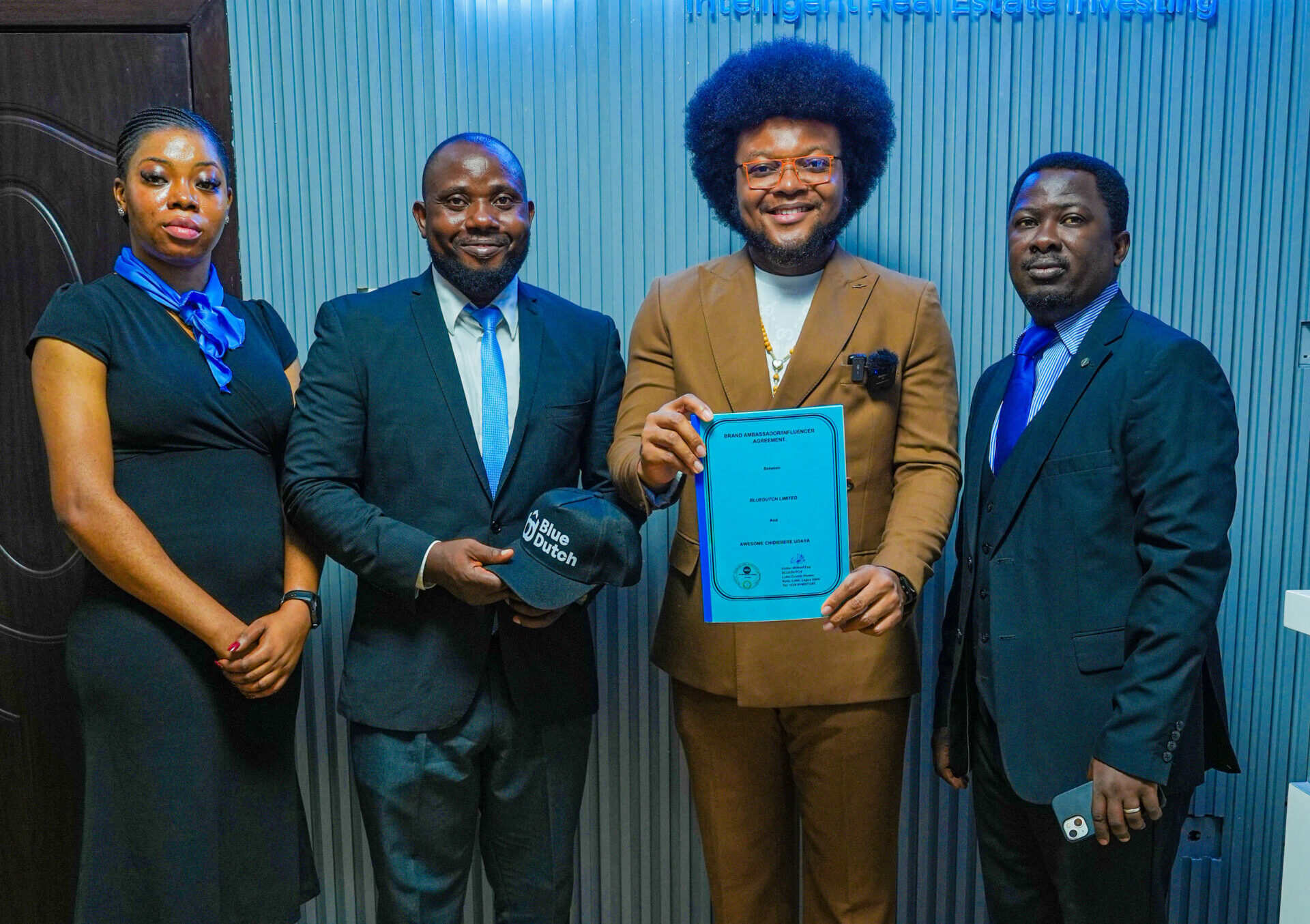 Deacon Famous with BlueDutch representatives